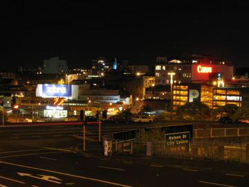 Symonds st by night