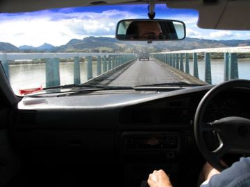 Single lane bridge