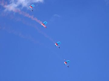 Whenuapai parachutes
