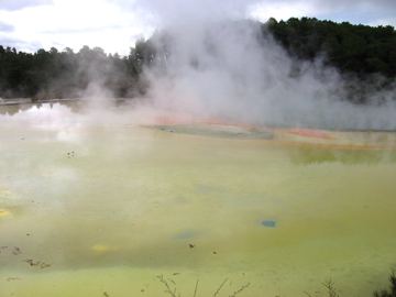 Waiotapu artists palette