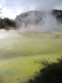 Waiotapu artists palette