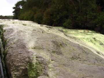 Waiotapu bridal veil falls