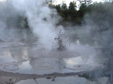 Waiotapu mud pools
