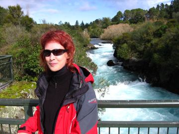 Taupo huka falls