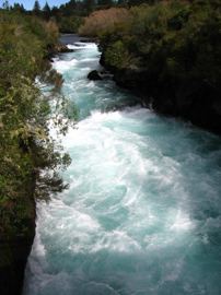 Taupo huka falls